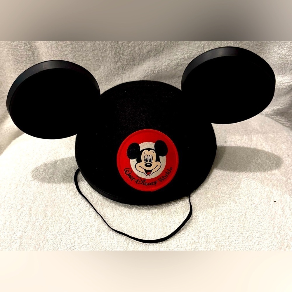 Disney Park Mickey Mouse Ears Hat - Black